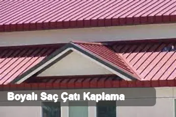 İstanbul Boyalı Saç Çatı Kaplama