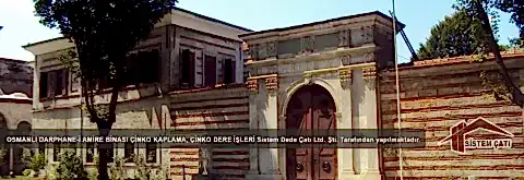 OSMANLI DARPHANE İ AMİRİ  - ÇİNKO ÇATI KAPLAMA